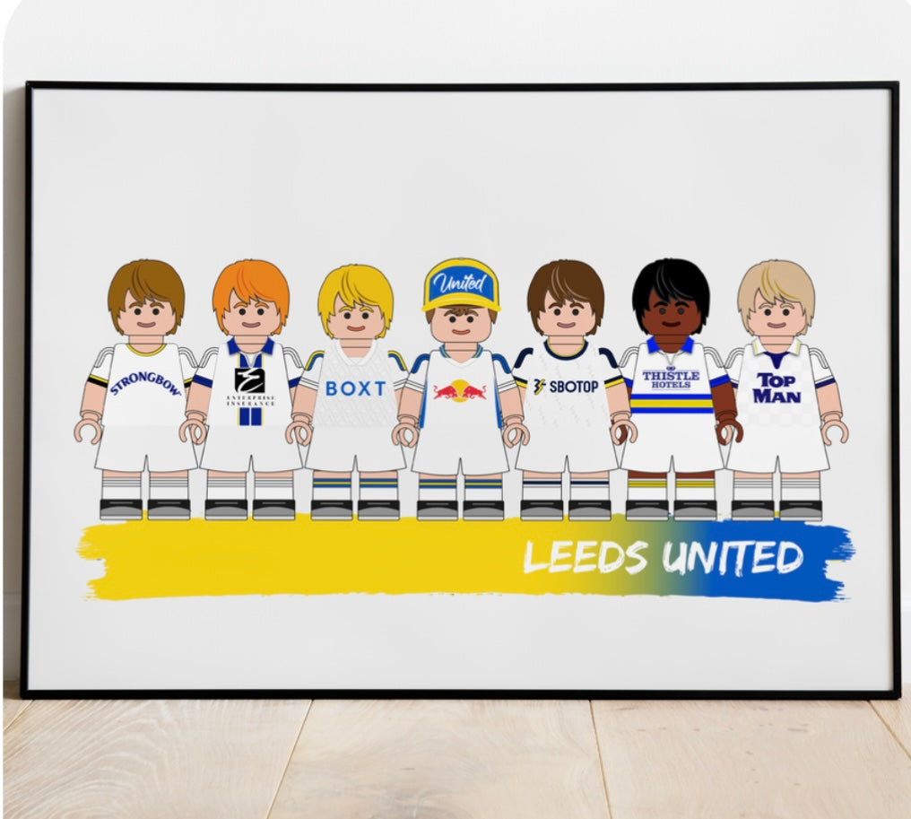 Lego & Starwars Football Print