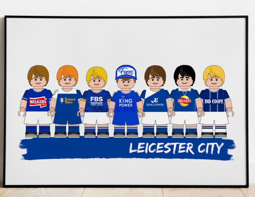 Lego & Starwars Football Print
