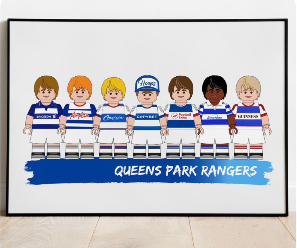 Lego & Starwars Football Print