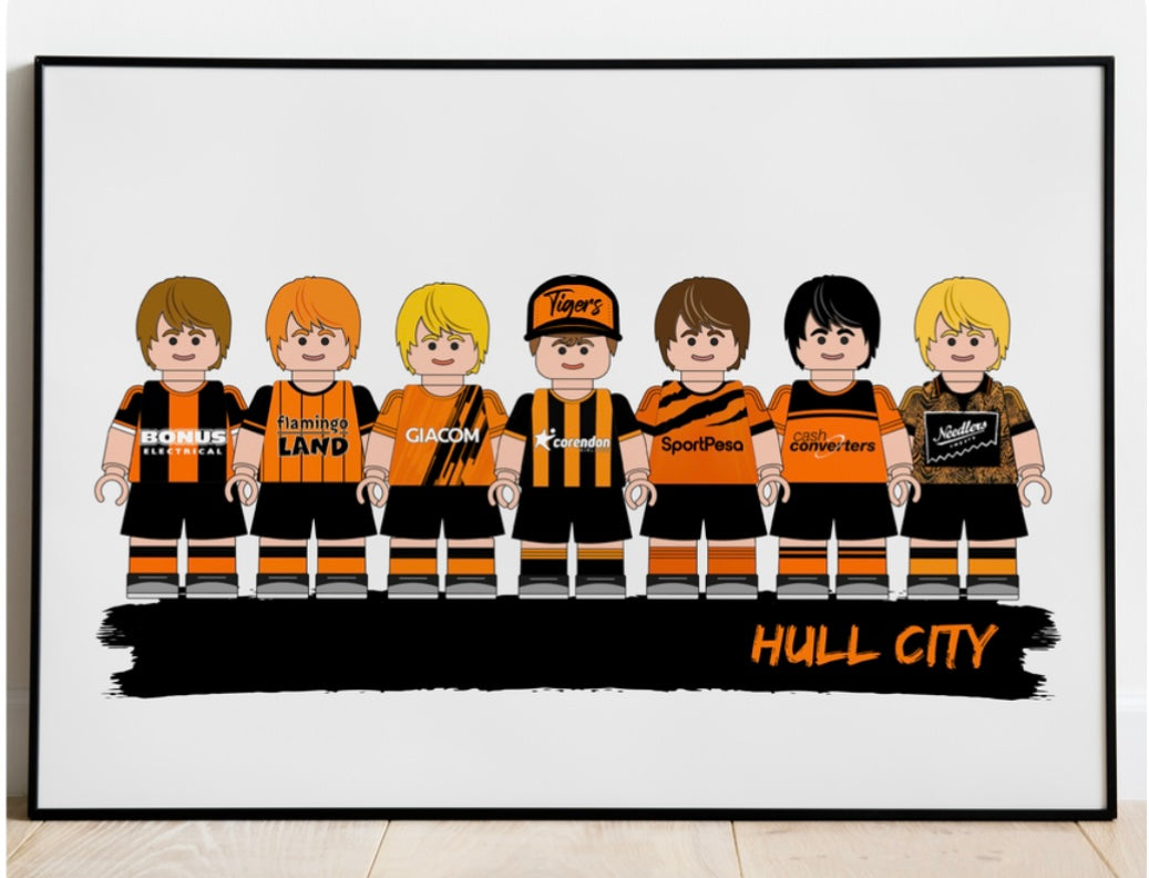 Lego & Starwars Football Print