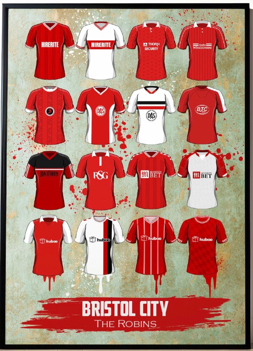 Football Shirts - Championship Teams