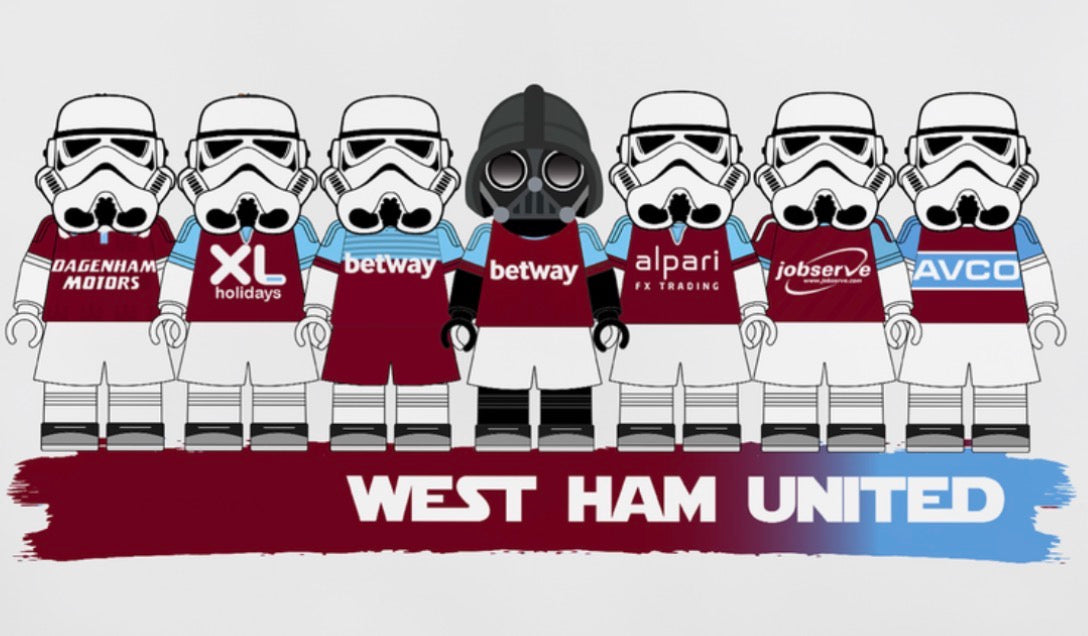 Starwars Football Prints