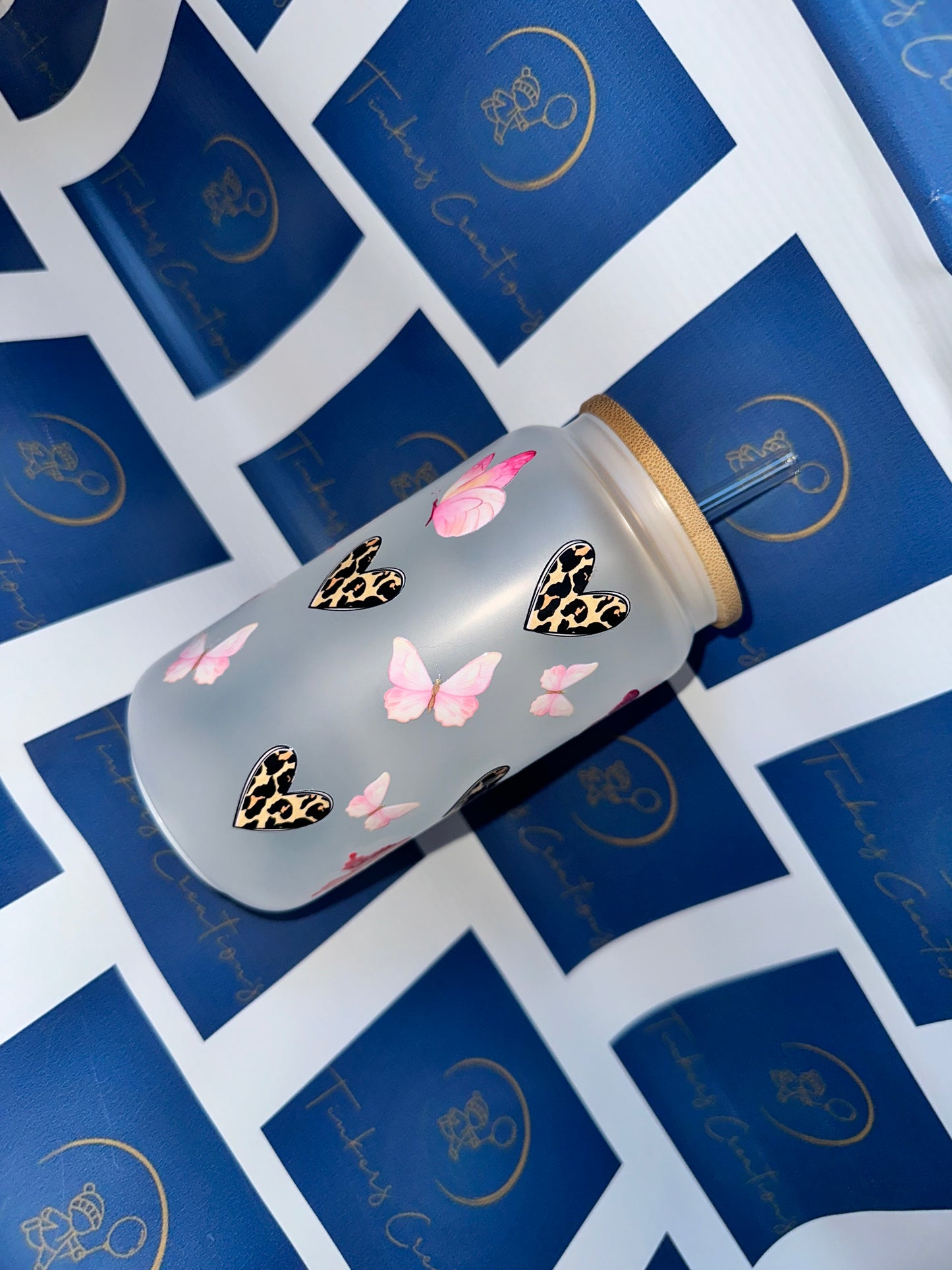 Highland Cow Bow Tumbler