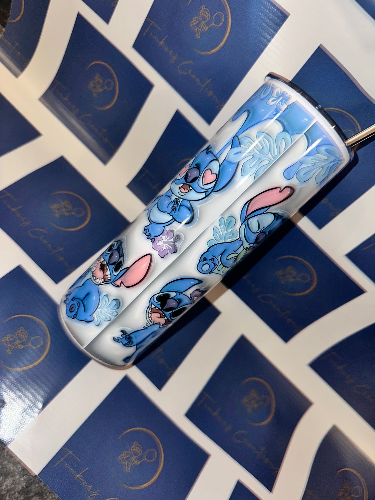 Disney 3D Stitch Tumbler