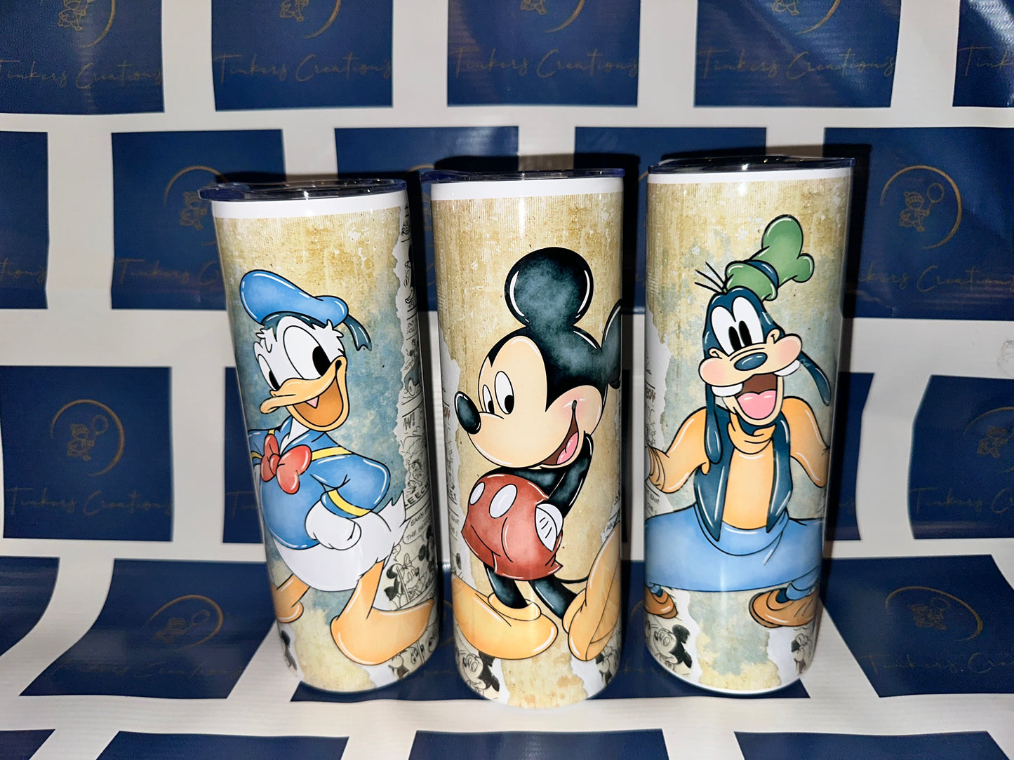Retro Disney Tumbler's