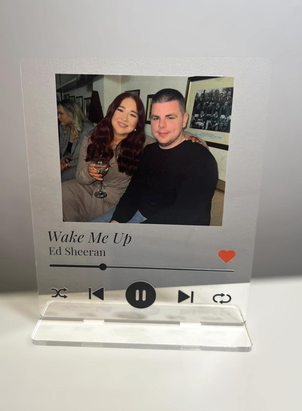 Photo Song Plaque