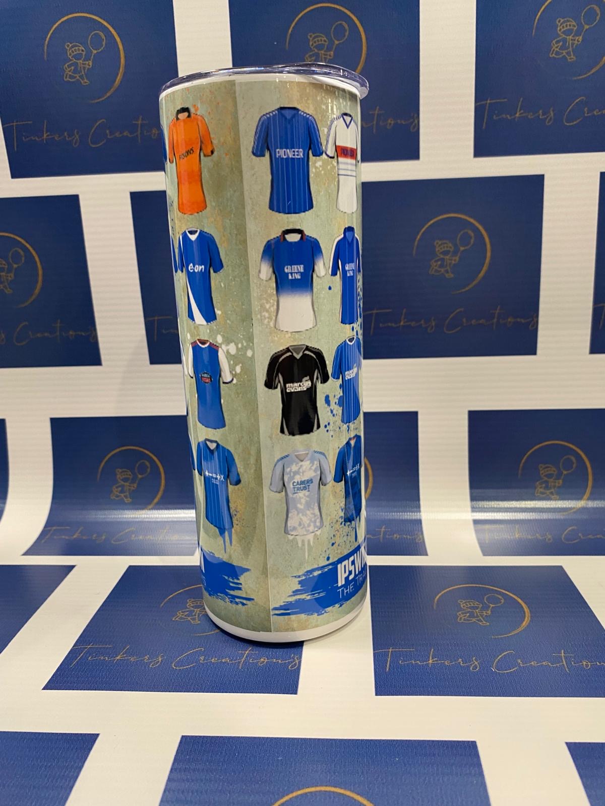 Football Tumbler 20oz