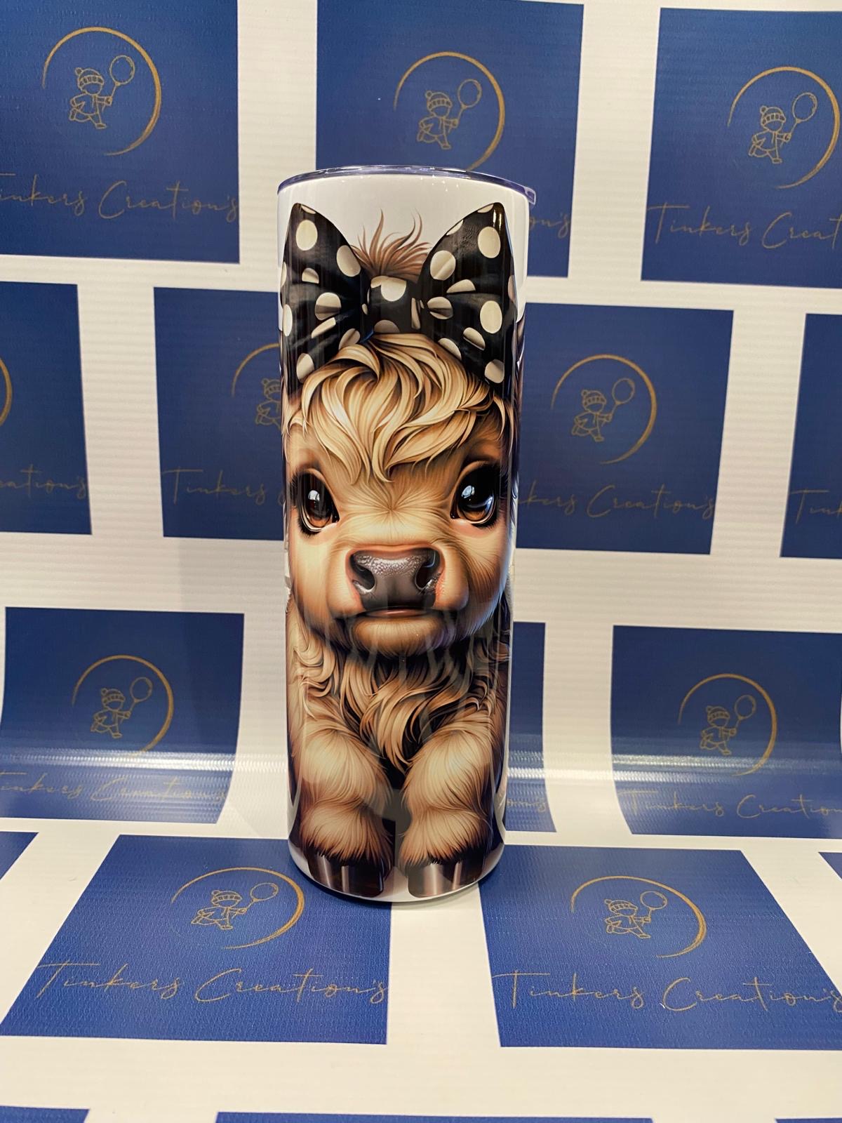 Highland Cow Tumbler - 20oz
