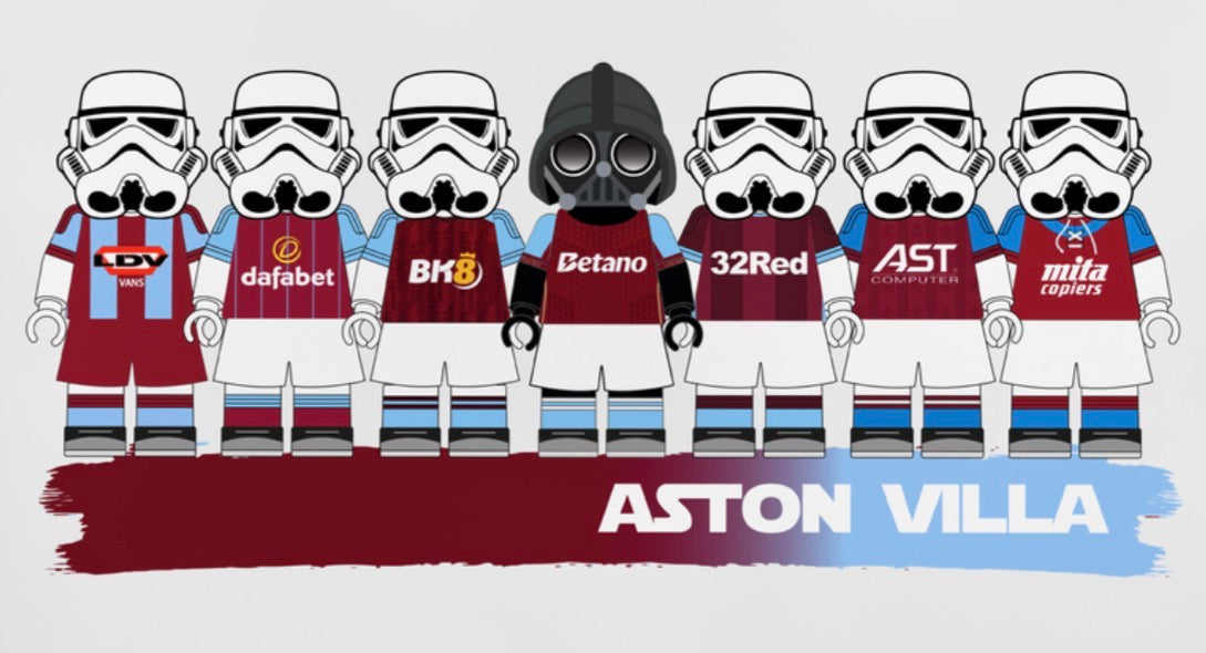 Starwars Football Prints