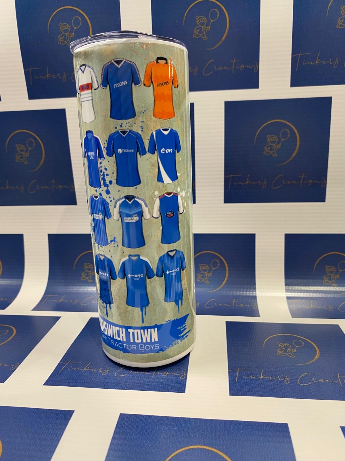 Football Tumbler 20oz