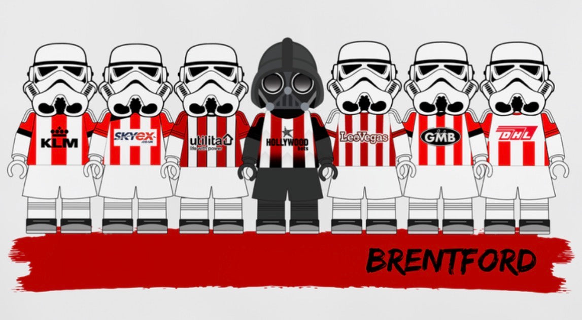 Starwars Football Prints