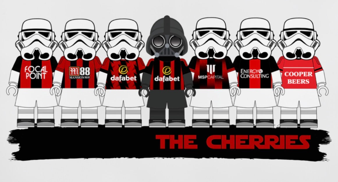 Starwars Football Prints