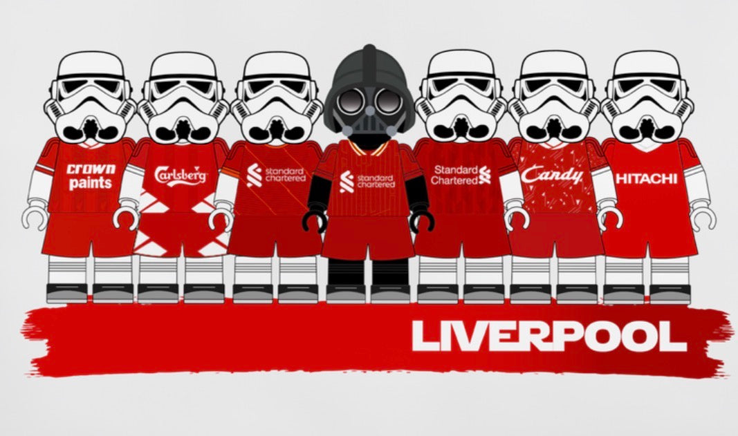 Starwars Football Prints