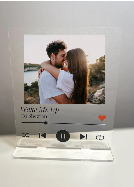 Photo Song Plaque
