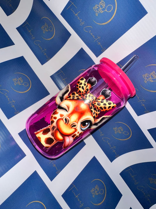 Quirky Giraffe Tumbler