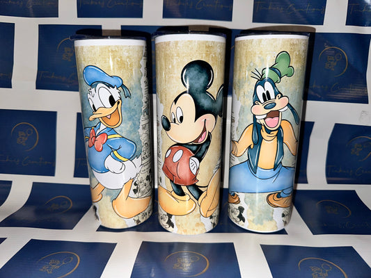 Retro Disney Tumbler's