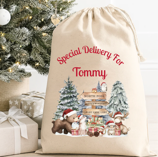 Personalised Santa Sacks