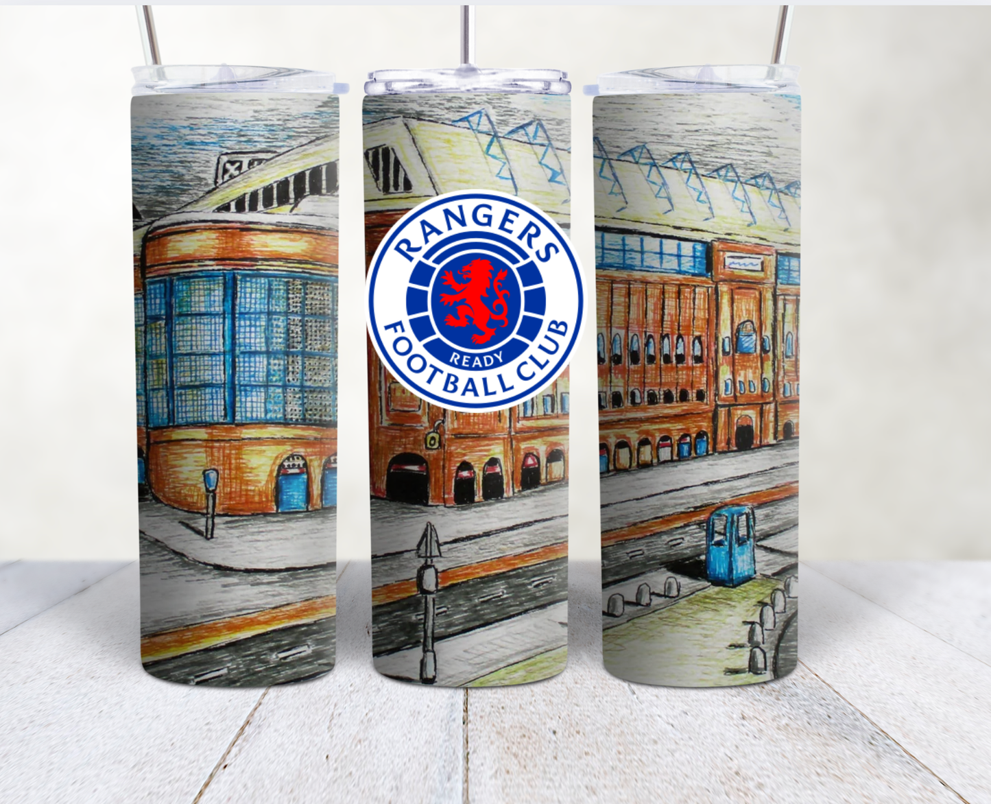 Scottish 20oz Football Tumblers
