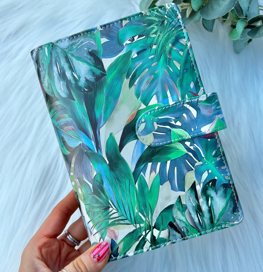 A6 Botanical Budget Binder / Organiser