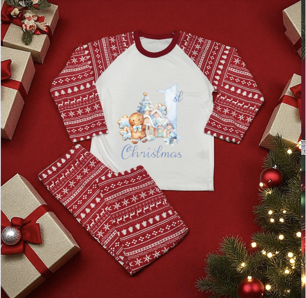 Personalised Christmas Pyjamas