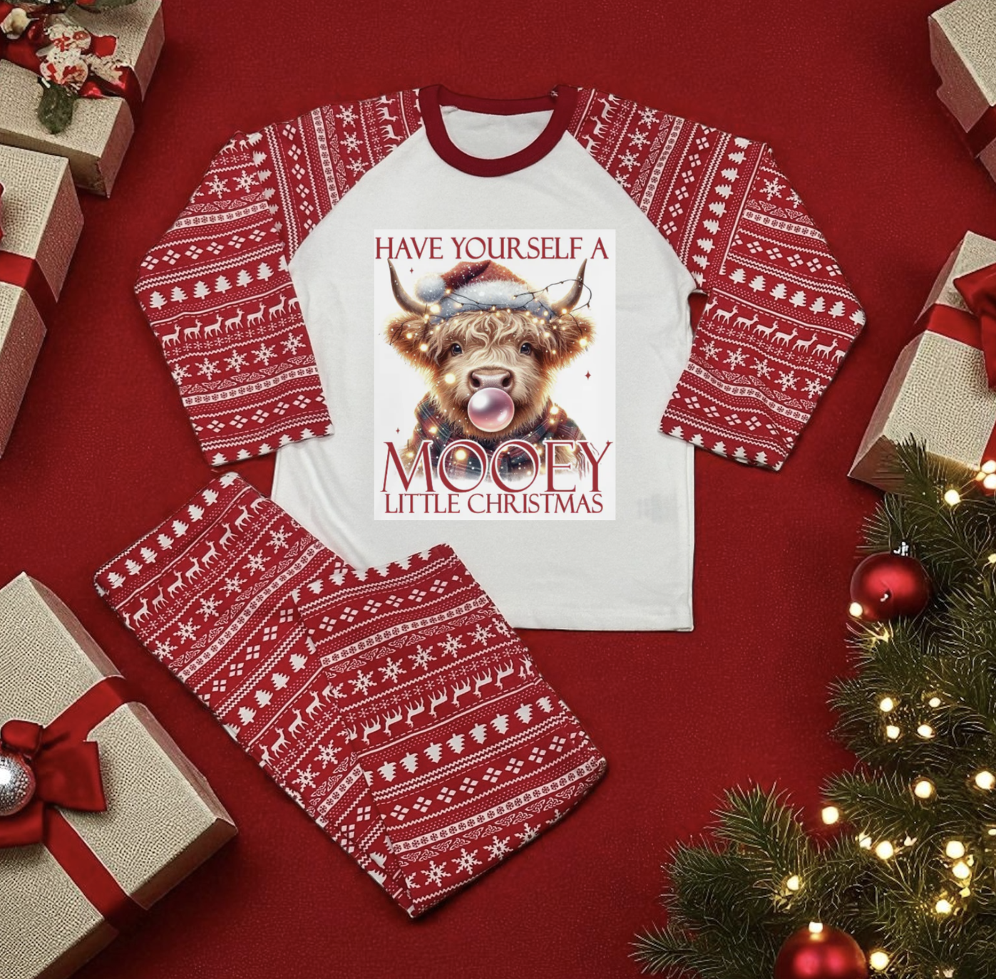 Personalised Christmas Pyjamas