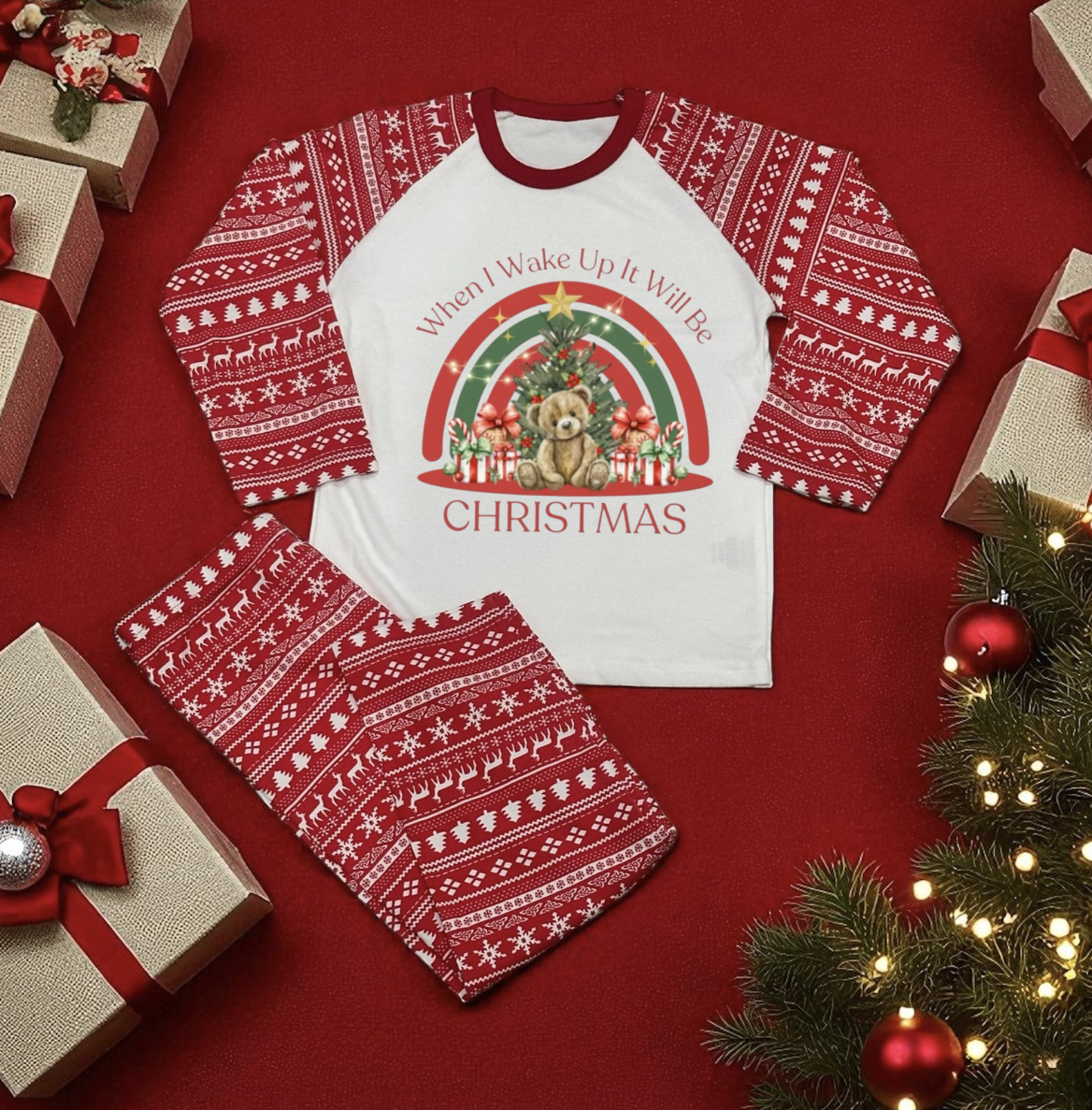 Personalised Christmas Pyjamas
