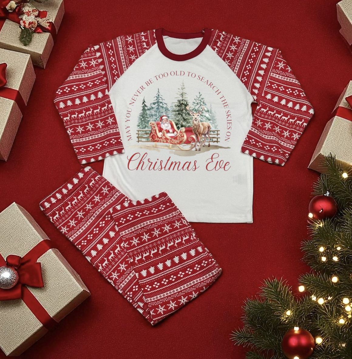 Personalised Christmas Pyjamas