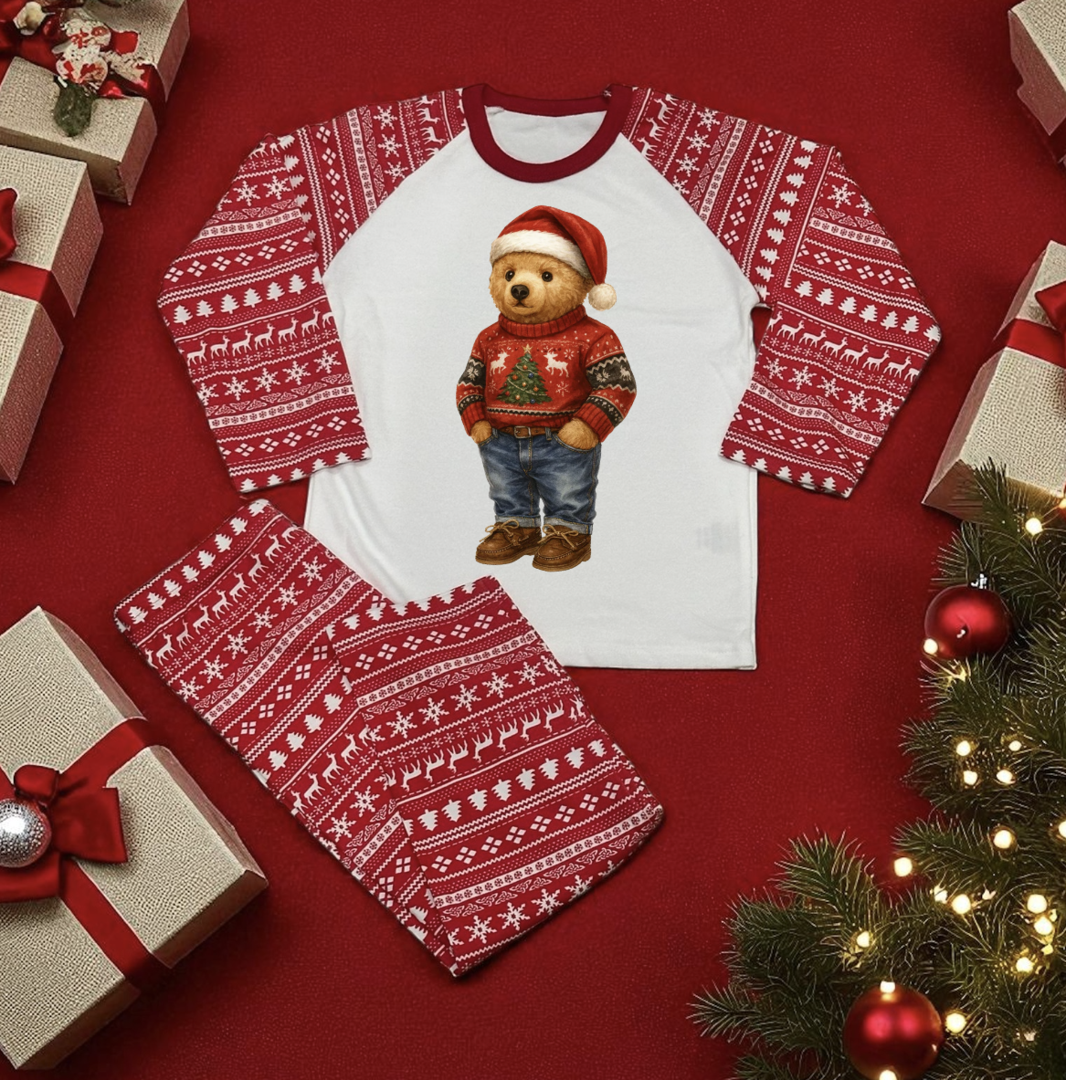 Personalised Christmas Pyjamas