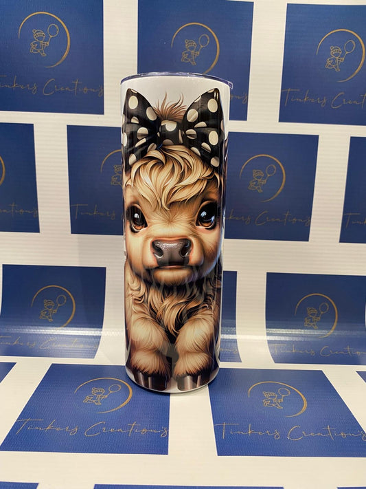 Highland Cow Tumbler - 20oz